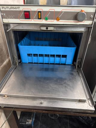 Lavavasos Profesional hosteleria Futurmat FV20C