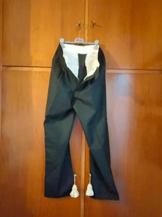 Pantalone classico uomo tg 46 con pence