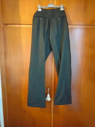 Pantalone classico uomo tg 46 con pence