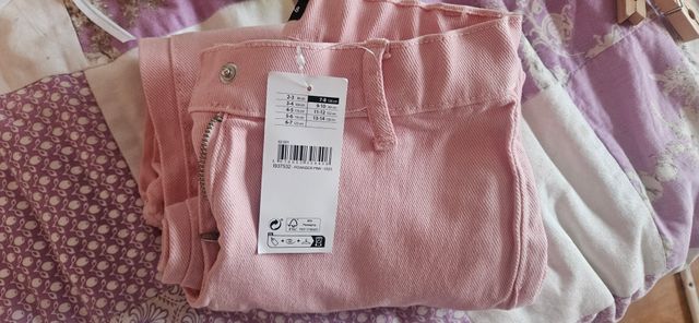 Pantalón corto rosa