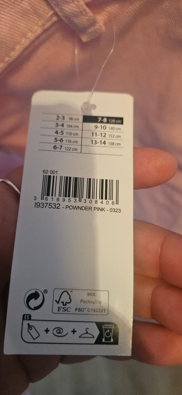 Pantalón corto rosa