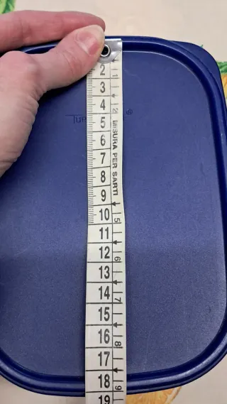 Set Contenitori Tupperware e Shaker Blu