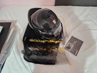 Casco Scorpion Exo-Tech Modular Negro