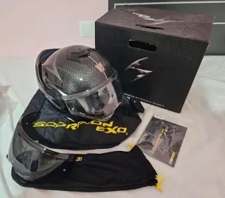 Casco Scorpion Exo-Tech Modular Negro