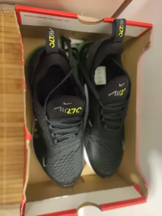 Nike Air Max 270 Zapatillas Negras y Verdes