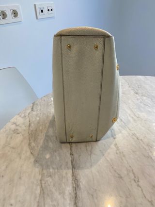 Bolso Ralph Lauren Blanco y Dorado