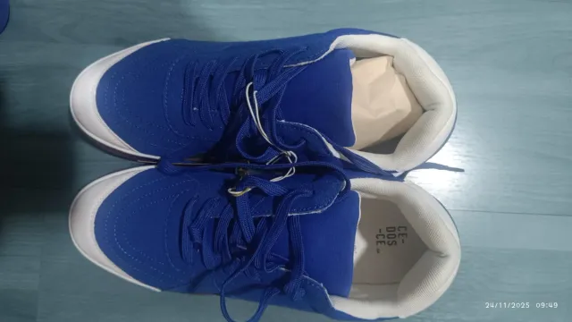 Zapatillas Cedosce Azul y Blanco