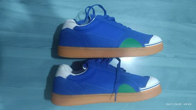 Zapatillas Cedosce Azul y Blanco