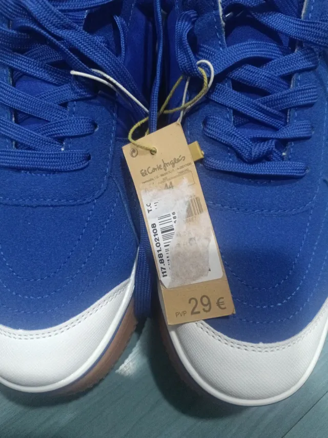 Zapatillas Cedosce Azul y Blanco