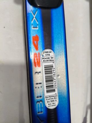 Esquís Head Cyber 24x 170 + Bastones