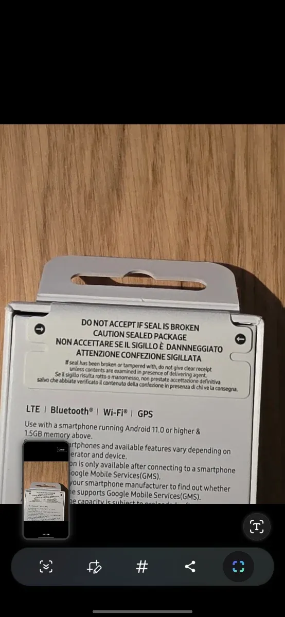 Reloj Samsung Galaxy Watch 7 40mm LTE