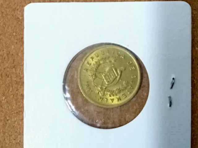 Moneda 1 Centavo Guatemala 1991