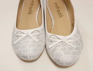 Ballerine Estrada' tg 38 bianche
