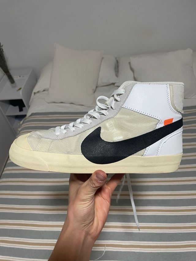 Zapatillas Nike Blazer Mid Off-White Beige