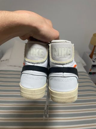 Zapatillas Nike Blazer Mid Off-White Beige