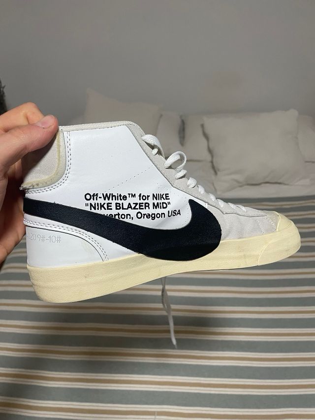 Zapatillas Nike Blazer Mid Off-White Beige