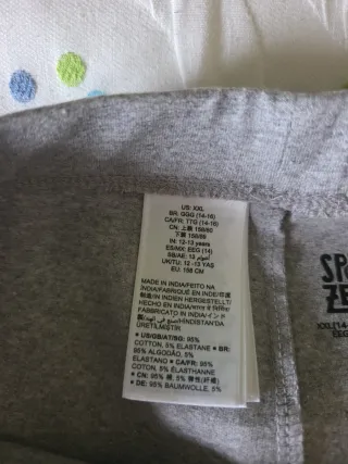 2 uds Leggings Spotted Zebra Talla 14-16