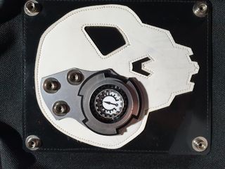 Mochila Steampunk Calavera Negra y Blanca