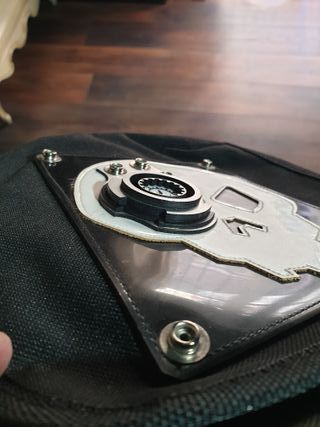 Mochila Steampunk Calavera Negra y Blanca