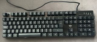 Teclado y Ratón Trust Negro