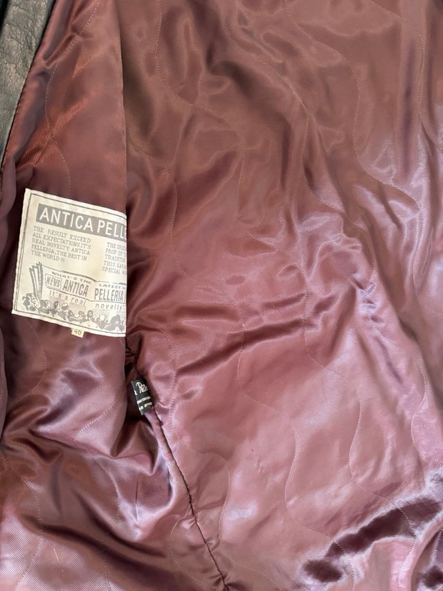 Giacca Antica Pelleria in nappa Uomo 46