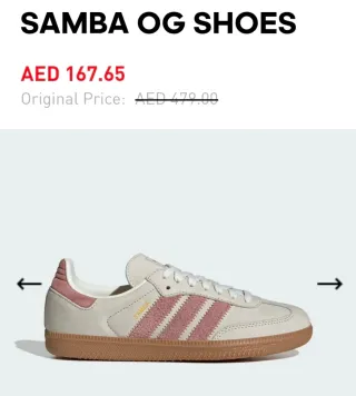 Adidas Samba OG Beige/Rosa