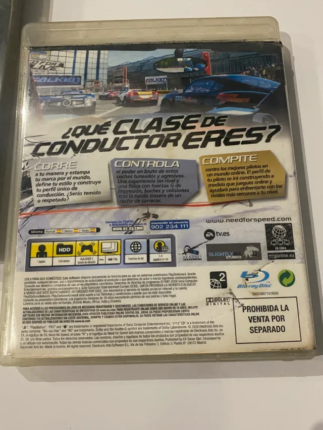 Need for Speed Shift Special Edition para PS3