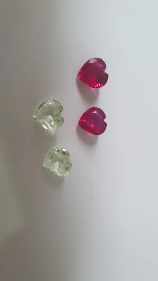 2 Piedras Joyería Corazón 8x8