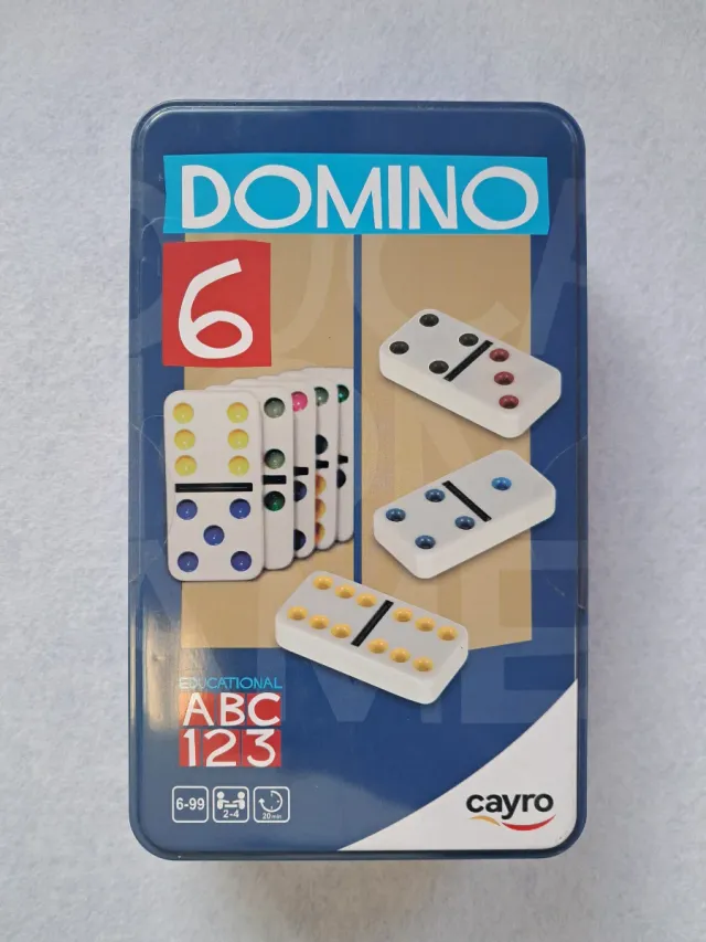 Dominó educativo ABC 123 Cayro