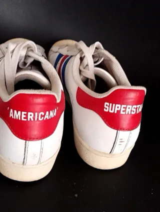 Zapatillas Adidas Superstar Blancas Talla 44