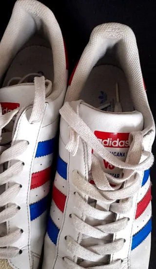 Zapatillas Adidas Superstar Blancas Talla 44