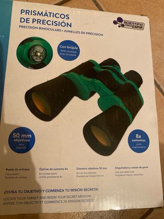 Prismáticos Juguettos 8x con brújula
