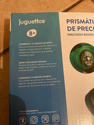 Prismáticos Juguettos 8x con brújula