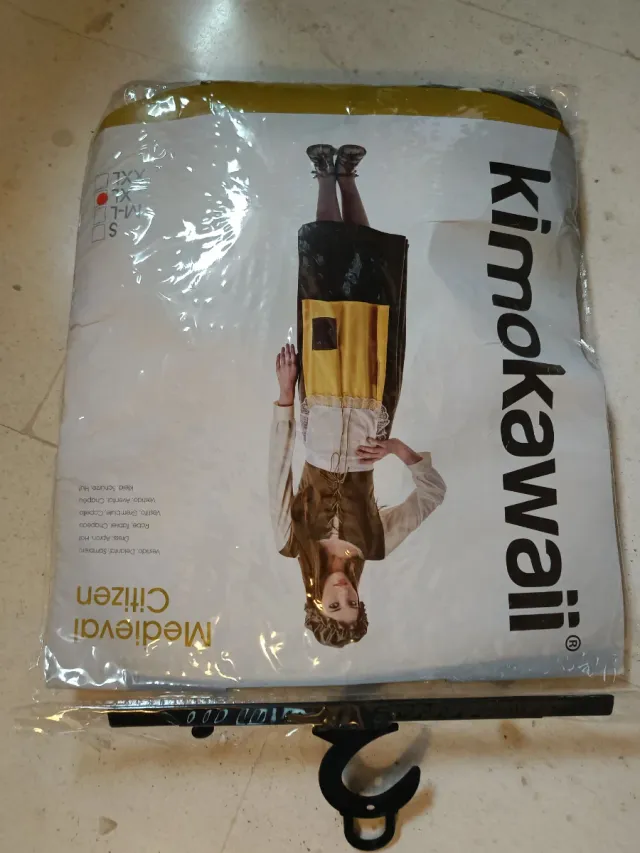 Disfraz Medieval Campesina Kimokawaii Talla XL