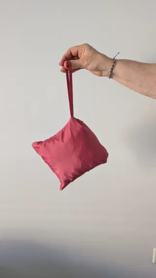 Chubasquero rosa mujer con capucha