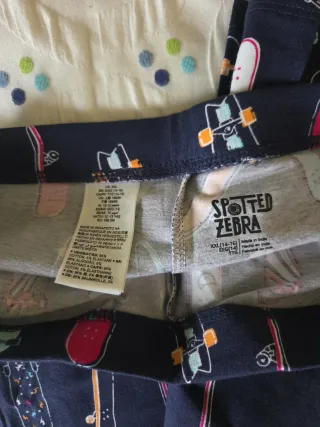 2 leggings Spotted Zebra talla 14-16