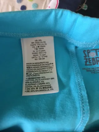 2 leggings Spotted Zebra talla 14-16