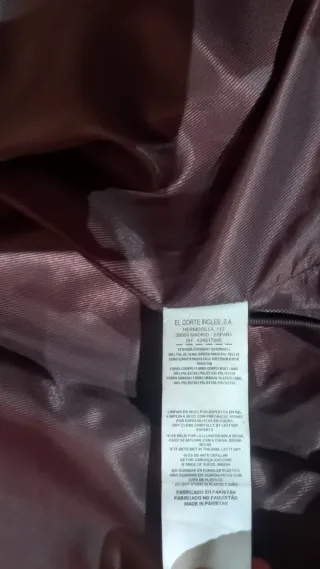 Cazadora Piel El Corte Inglés