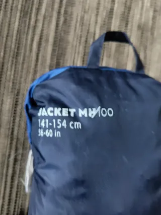 Chubasquero Decathlon Azul