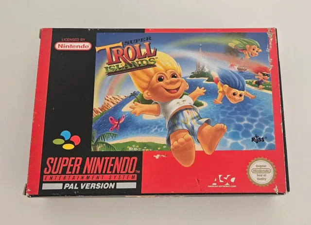 Super Troll Islands Super Nintendo Españolizado