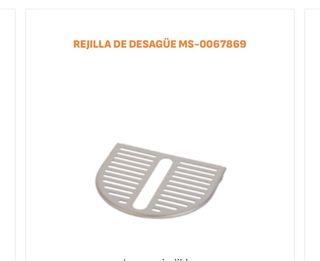 Rejilla desagüe Nesspreso Krups MS-0067869