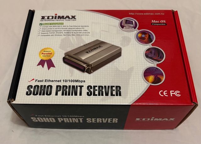 Server di stampa Edimax Fast Ethernet