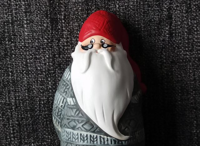 Figura di Babbo Natale in ceramica (NUOVA)