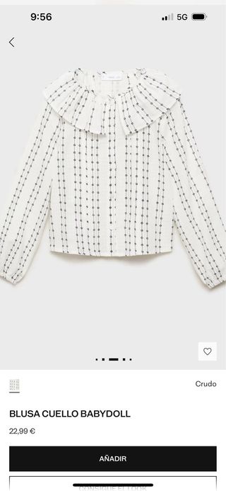 Blusa nueva niña Mango 8 años