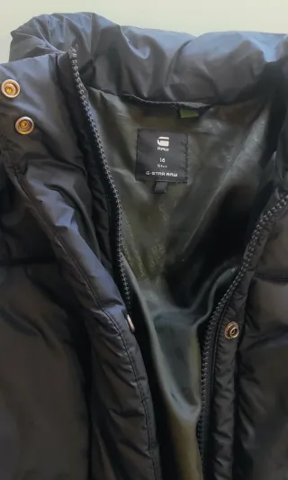 Chaqueta plumifero G-Star RAW azul niña/mujer