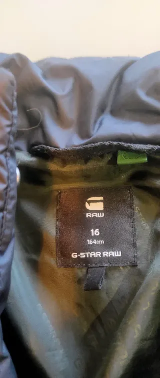 Chaqueta plumifero G-Star RAW azul niña/mujer