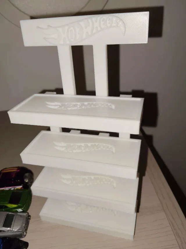 Hot Wheels + Espositore autocostruito 4 Livelli