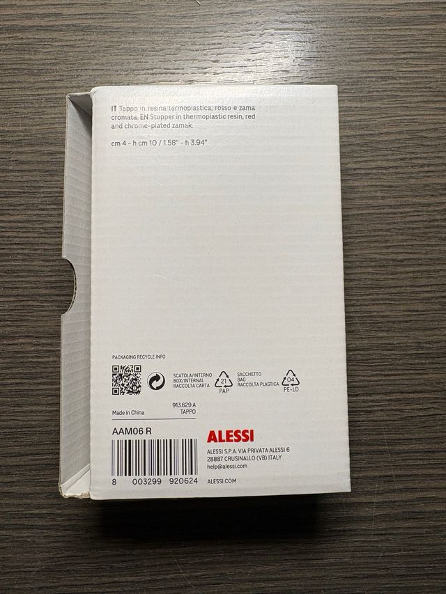 Tappo Alessi Anna Stop 2
