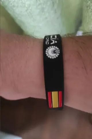 Pulsera Policía Municipal Madrid Vinilo