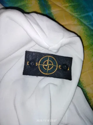 Felpa Stone Island bianca
